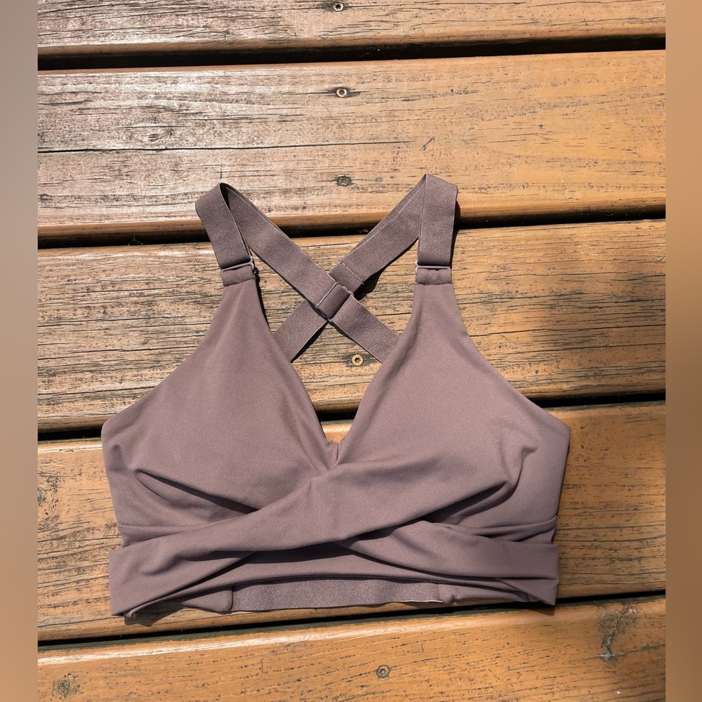 Cross back bra